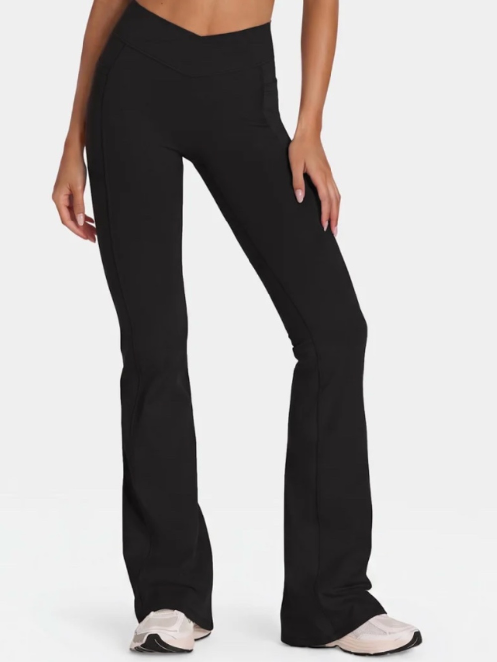 Petite Bo+Tee Flared Leggings